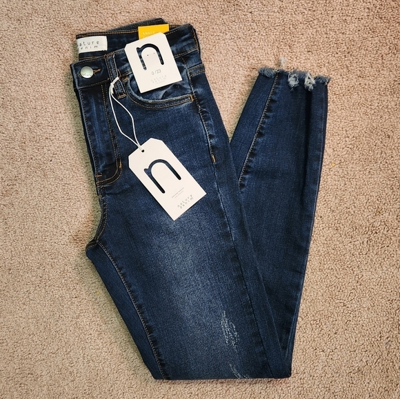 Nature Denim Ankle Skinny High Rise Jeans - Picture 6 of 7